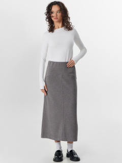 Юбка Mark Formelle 152821/25-39386Ц-26 серый_меланж_Gulle_4654_D - фото 2