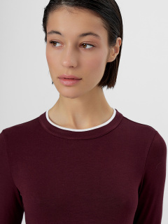 Платье Mark Formelle 154013/25-35150Ц-8 бордо - фото 3