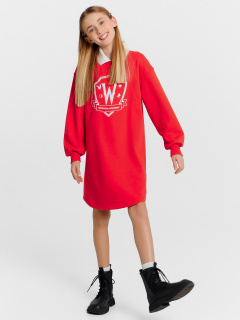 Платье Mark Formelle 157836/24-31101П-7 я.красный_печать_2_сл_на_пол - фото 1