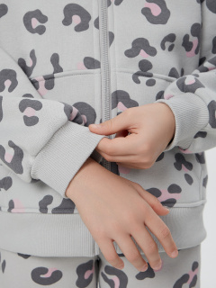 Толстовка Mark Formelle 167737/1/25-36230П-7П леопард_на_св.сером - фото 3