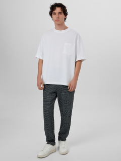 Брюки Mark Formelle 181219-1/25-4942П-4 клетка_черная_на_сером - фото 1