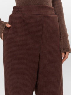 Брюки Mark Formelle 182535-1/24-30706П-4 шоколадная_клетка - фото 5
