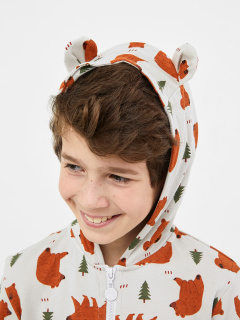 Комбинезон Mark Formelle 193308/22/20294ПП-2 медведи_на_сером - фото 4