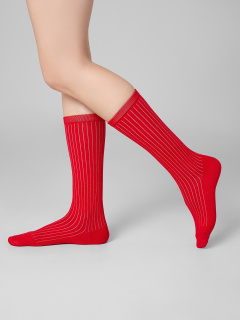 Носки Mark Formelle 209K-2960/24209K красный_рис.2960 - фото 2