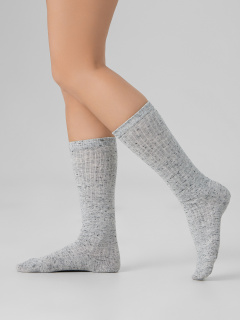 Носки Mark Formelle 209K-3370/25209K серый_меланж_рис.3370 - фото 2