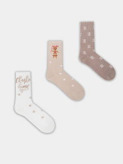 Носки Mark Formelle 217A-2164/223217A-2 молочный_капучино_карамель_рис.2164 - фото 5