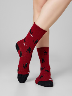 Носки Mark Formelle 245K-3329/25245K вишневый_рис.3329 - фото 1