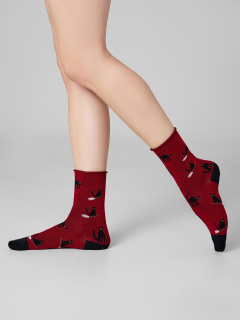 Носки Mark Formelle 245K-3329/25245K вишневый_рис.3329 - фото 2