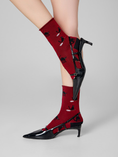 Носки Mark Formelle 245K-3329/25245K вишневый_рис.3329 - фото 4