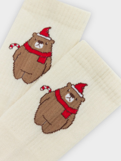 Носки Mark Formelle 287K-2973/24287K молочный_рис.2973 - фото 2