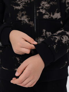 Толстовка Mark Formelle 363321/25-37082П-7П разводы_на_черном - фото 5