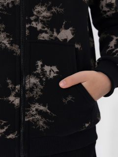 Толстовка Mark Formelle 363321/25-37082П-7П разводы_на_черном - фото 3