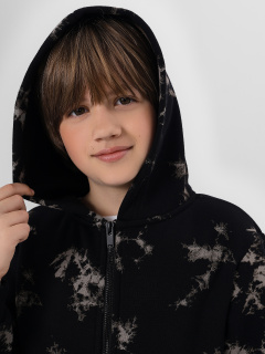 Толстовка Mark Formelle 363321/25-37083П-7П разводы_на_черном - фото 4