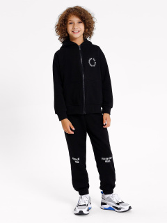 Толстовка Mark Formelle 363332/22/24167П-7П черный_печать_1_сл_на_пол_4_сл_на_спинке - фото 2