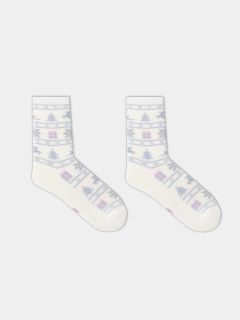 Носки Mark Formelle 375K-1792/22375K-1 молочный_рис.1792 - фото 5