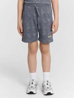 Футболка, шорты Mark Formelle 393329/24-27452П-0 т.серый_acid_wash_печать_2_сл_на_пол_1_сл_на_ЛЕВ_де - фото 4