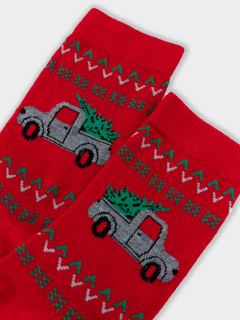 Носки Mark Formelle 394K-2959/24394K-1 я.красный_рис.2959 - фото 4