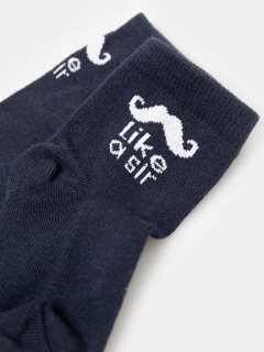 Носки Mark Formelle 400K-356/B5-24400K т.синий_рис.356 - фото 2