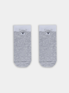 Носки Mark Formelle 406K-3181/B4-25406K св.серый_меланж_рис.3181 - фото 3