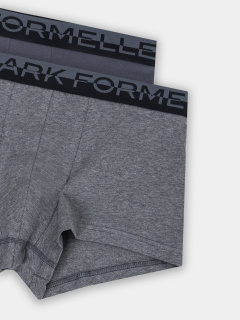 Трусы Mark Formelle 411124-2/25-5129ПК-5 т.серый_меланж_4348_F_графит - фото 2