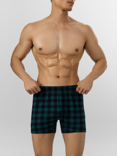 Трусы Mark Formelle 411152-2/25-5100П-0Н черная_клетка_на_зеленом_пряники_на_черном - фото 2