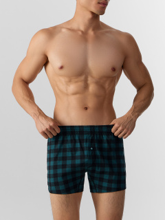 Трусы Mark Formelle 411152/25-4974П-0 черная_клетка_на_зеленом - фото 1