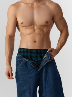 Трусы Mark Formelle 411152/25-4974П-0 черная_клетка_на_зеленом - фото 5