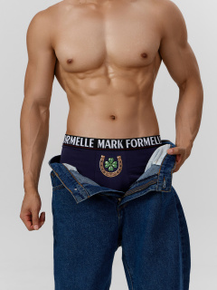 Трусы Mark Formelle 411228/25-5074П-5 т.синий_печать2_3_сл_печать_на_планке - фото 5