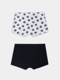 Трусы Mark Formelle 411229-2/25-5165П-5 черный_медведи_на_сером_меланже_3_сл_1тр_на_ЛВ_дет - фото 2