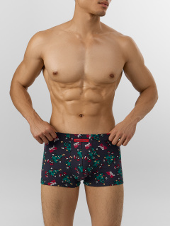 Трусы Mark Formelle 411229/25-5101П-5Н елки_на_черном_декор - фото 1