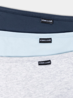 Трусы Mark Formelle 412458-3/25-22.22-36679Ц-5 голубая_дымка_декор - фото 1