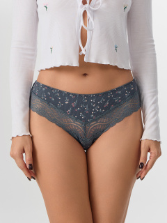 Трусы Mark Formelle 412538/25-46-34976Ц-1 цветы_на_т.сером - фото 1