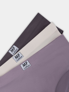 Трусы Mark Formelle 412607-3/25-50-36193Ц-5 молочный_морской_туман_макадамия_декор - фото 1