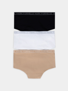 Трусы Mark Formelle 417728-3/25-10-36167Б-5 белый_обжаренный_миндаль_черный - фото 1