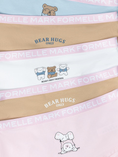 Трусы Mark Formelle 417728-5/25-10-36176П-5 обжаренный_миндаль_печать_2_сл_1тр_3тр_5тр_на_ - фото 2