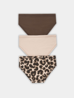Трусы Mark Formelle 417747-3/25-21.22-36874П-5 леопард_лунный_свет_т.шоколад - фото 1