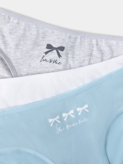 Трусы Mark Formelle 417748-3/25-22-38316П-0 голубой_печать2_1_сл_1тр_на_дет_пер_1_сл_2тр_д - фото 2