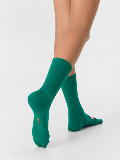 Носки Mark Formelle 430A-3468/B4-253430A я.малахит_я.красный_джинсовый_рис.3468 - фото 1