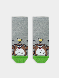 Носки Mark Formelle 430K-1346/B2-21430K-2 серый_меланж_рис.1346 - фото 1