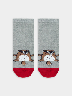 Носки Mark Formelle 430K-1351/B2-21430K-2 серый_меланж_рис.1351 - фото 1