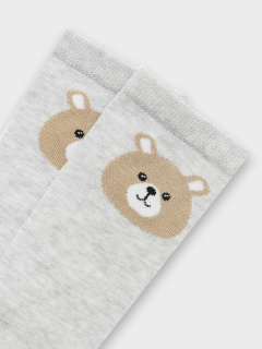 Носки Mark Formelle 430K-2885/B4-24430K-1 св.серый_меланж_рис.2885 - фото 5