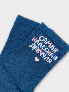 Носки Mark Formelle 430K-3061/B5-25430K-1 джинсовый_рис.3061 - фото 4