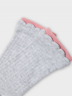 Носки Mark Formelle 430K-3166/B3-25430K св.сер.меланж_сухая_роза_рис.3166 - фото 4