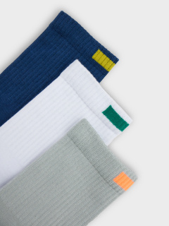 Носки Mark Formelle 444A-1937/B3-233444A джинсовый_св.оливка_белый_рис.1937 - фото 4