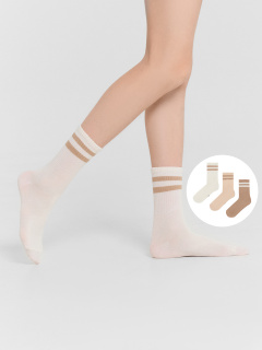 Носки Mark Formelle 444A-2458/B5-233444A молочный_нюдовый_капучино_рис.2458 - фото 1