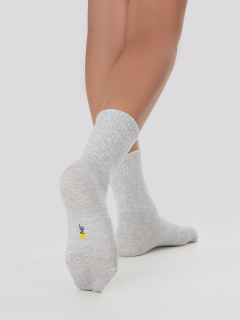 Носки Mark Formelle 444K-1850/B5-23444K св.серый_меланж_рис.1850 - фото 1