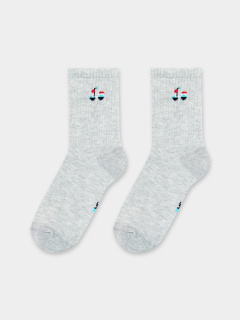 Носки Mark Formelle 444K-2364/B5-23444K св.серый_меланж_рис.2364 - фото 1
