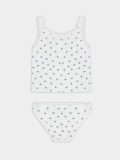 Майка Mark Formelle 447008/25-37482ПП-5 бантики_на_белоснежном - фото 2