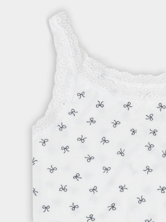 Майка Mark Formelle 447008/25-37482ПП-5 бантики_на_белоснежном - фото 3