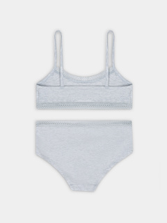 Топ, трусы Mark Formelle 447701/25-37489Ц-5 серый_меланж_4306_А_1 - фото 1